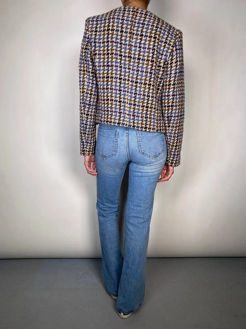 MANGO Tweed Botones