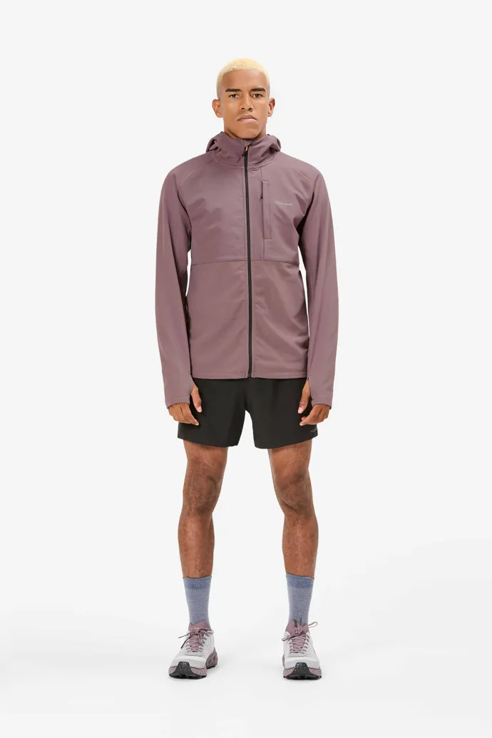 Men’s Active Warm Jacket Chaqueta ligera de montaña violeta para hombre con control de temperatura