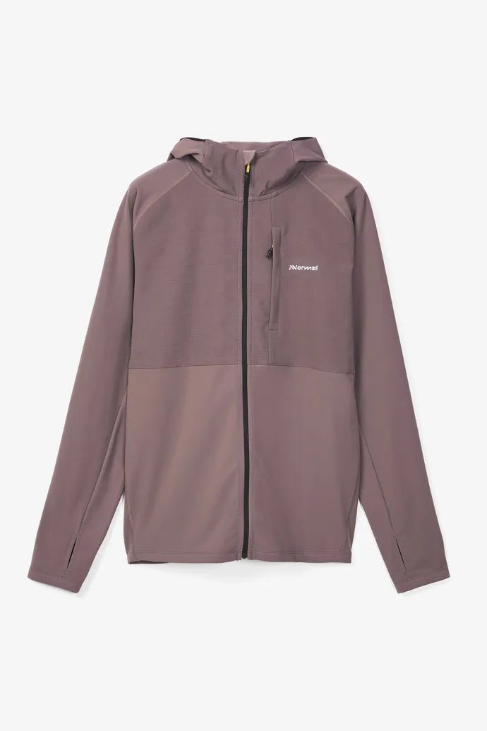Men’s Active Warm Jacket Chaqueta ligera de montaña violeta para hombre con control de temperatura