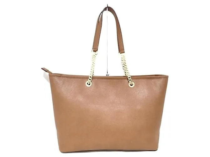 Michael Kors Jet Set Castaño 