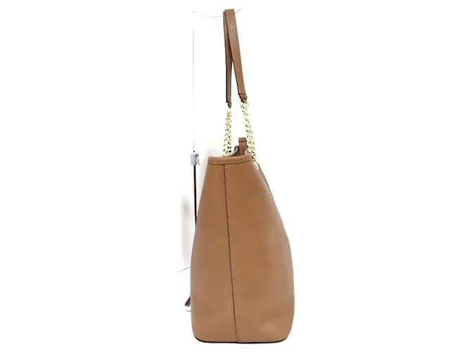 Michael Kors Jet Set Castaño 