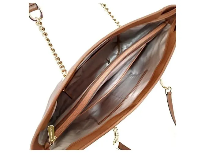 Michael Kors Jet Set Castaño 