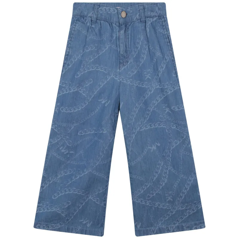MICHAEL KORS Pantalón de algodón estampado