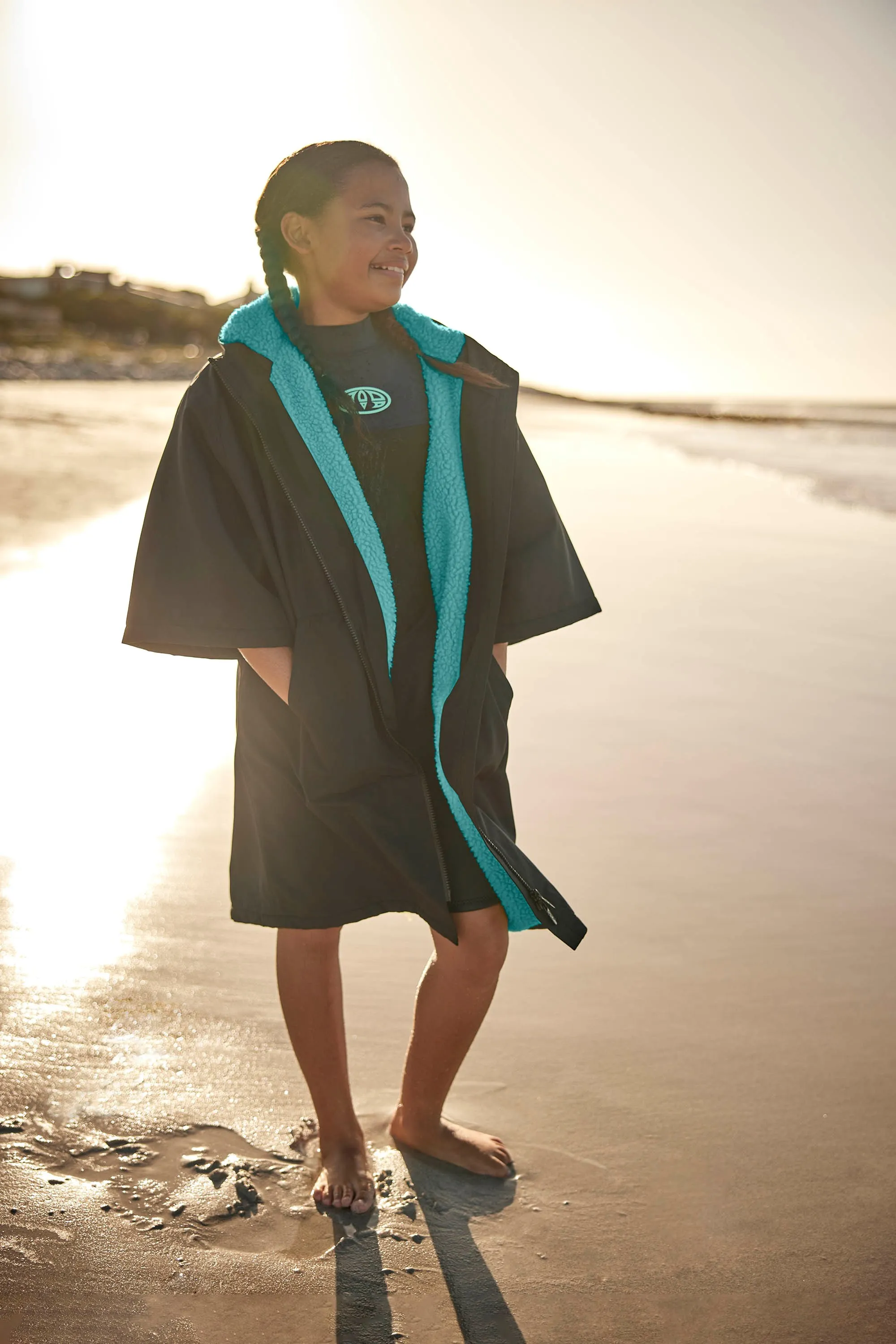 Misty parka de playa impermeable de material reciclado infantil