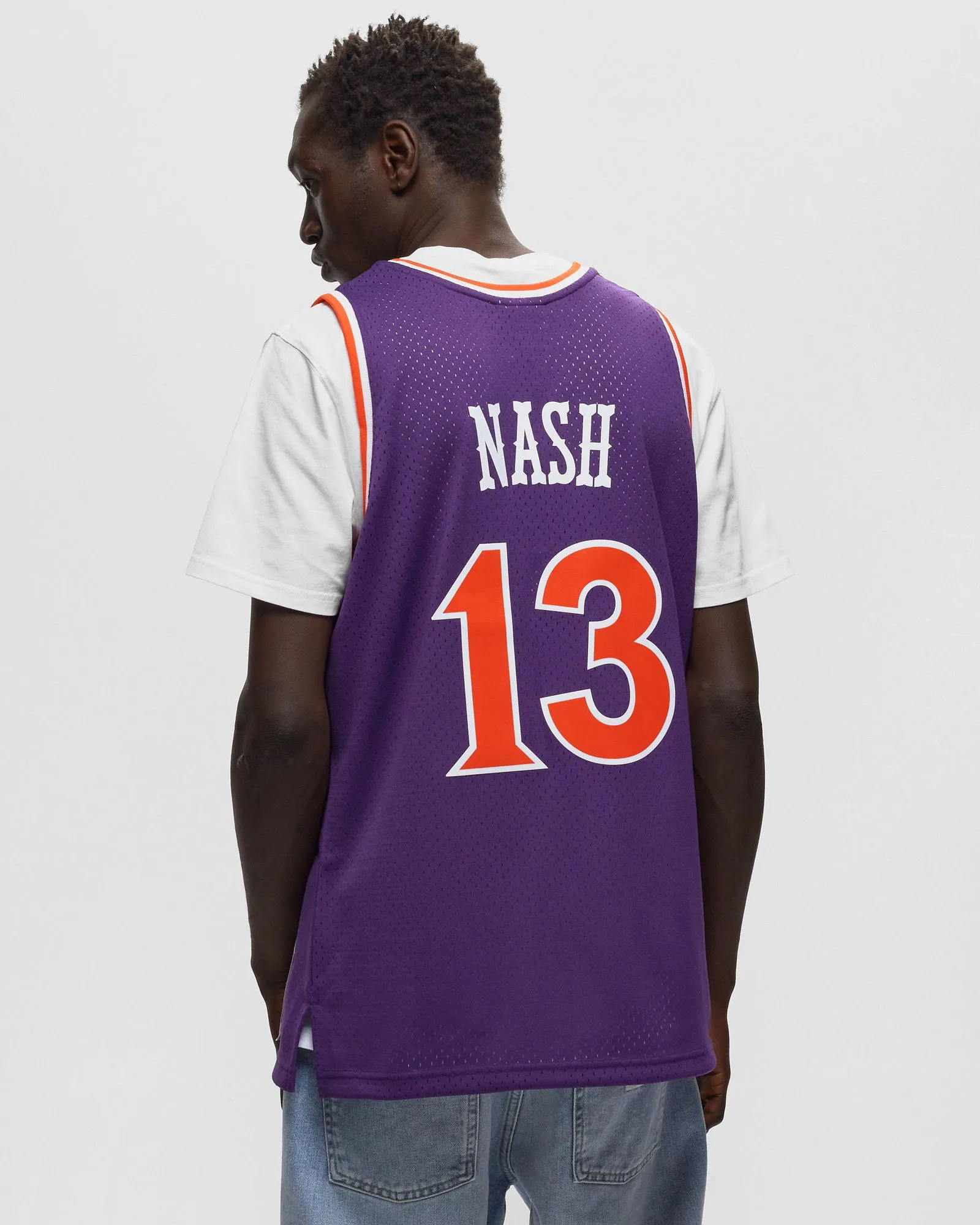 MITCHELL & NESS NBA SWINGMAN JERSEY SUNS HWC 200506 STEVE NASH #13
