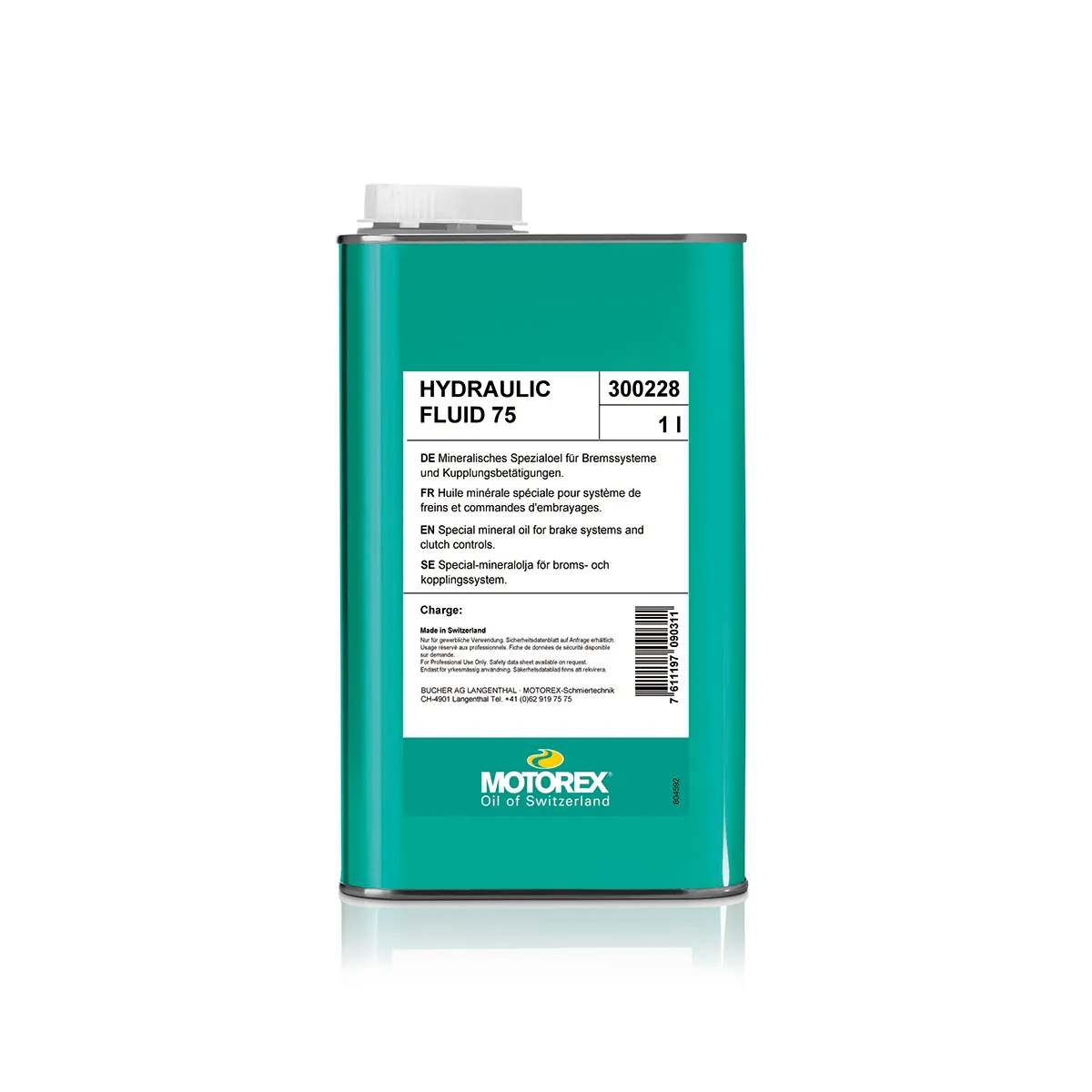 MOTOREX HYDRAULIC FLUID BOTTLE 1L NON SHIMANO BRAKE