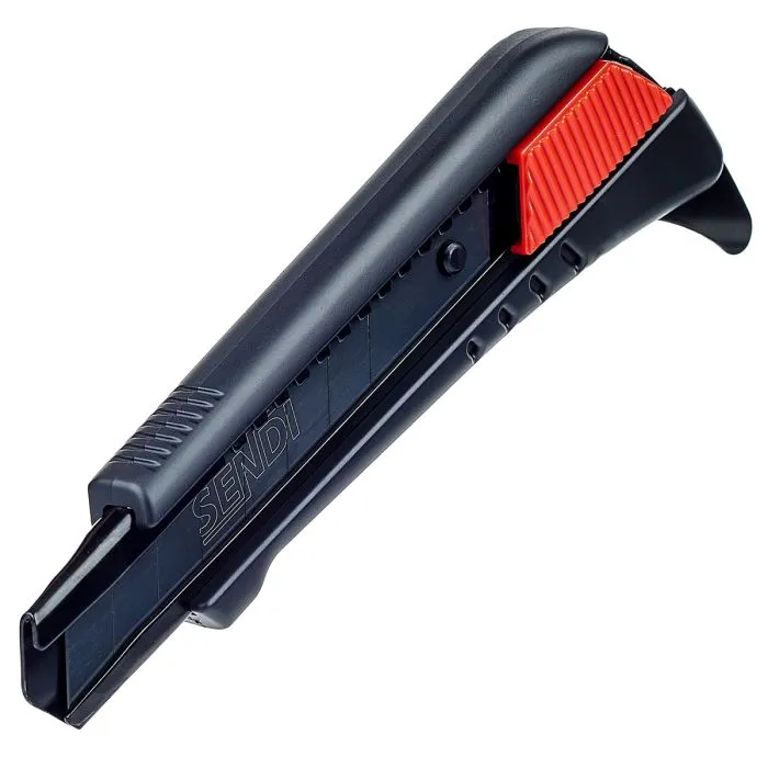 Navaja con gancho y cuchillas de repuesto SENDI ULTRA BLADE de 18 mm