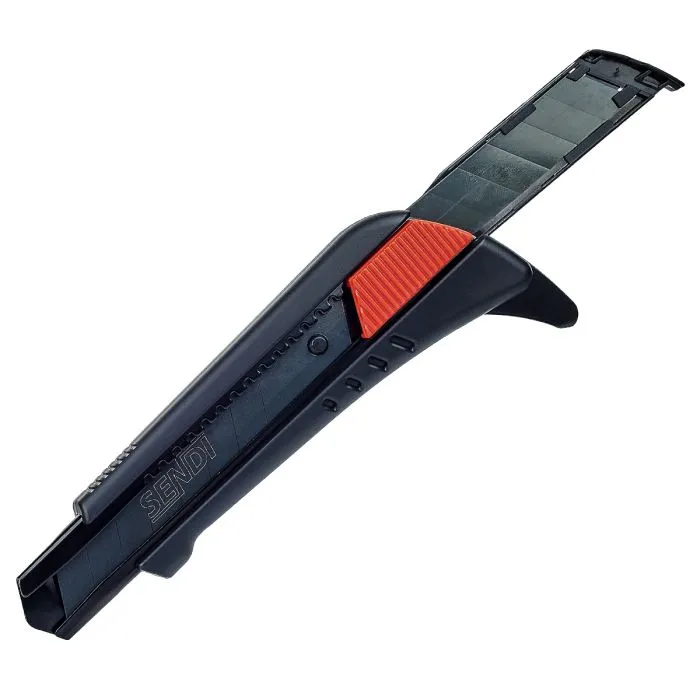 Navaja con gancho y cuchillas de repuesto SENDI ULTRA BLADE de 18 mm