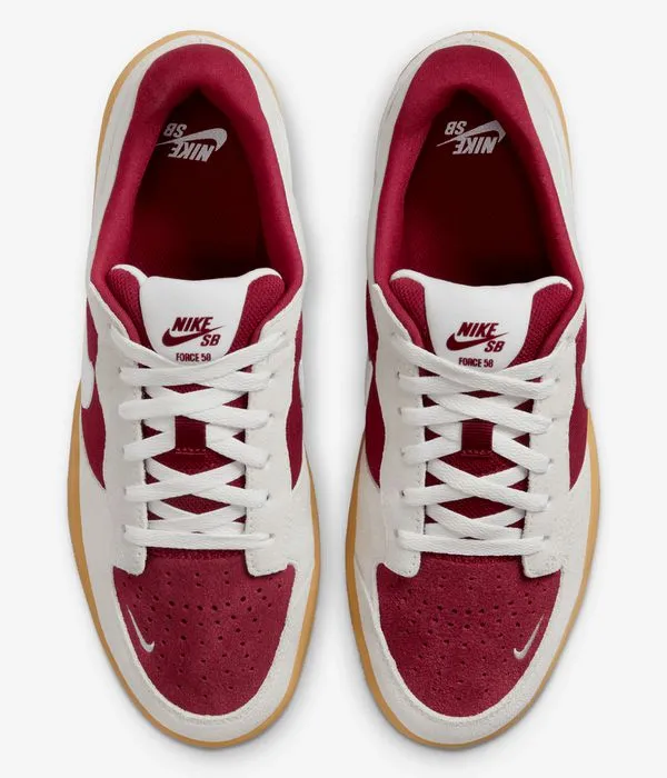 Nike SB Force 58 Zapatilla (team red white)