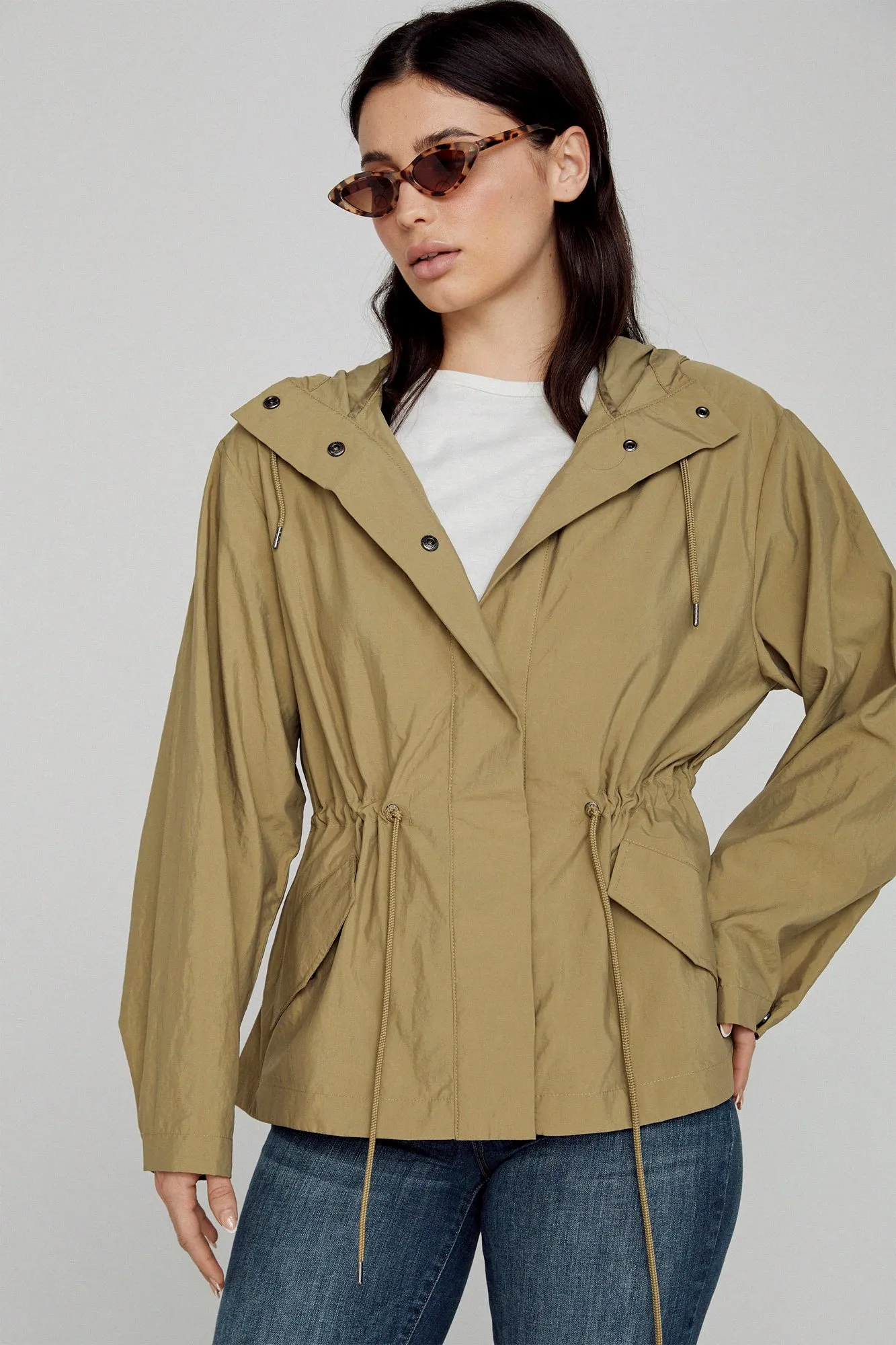 Only Parka con capucha