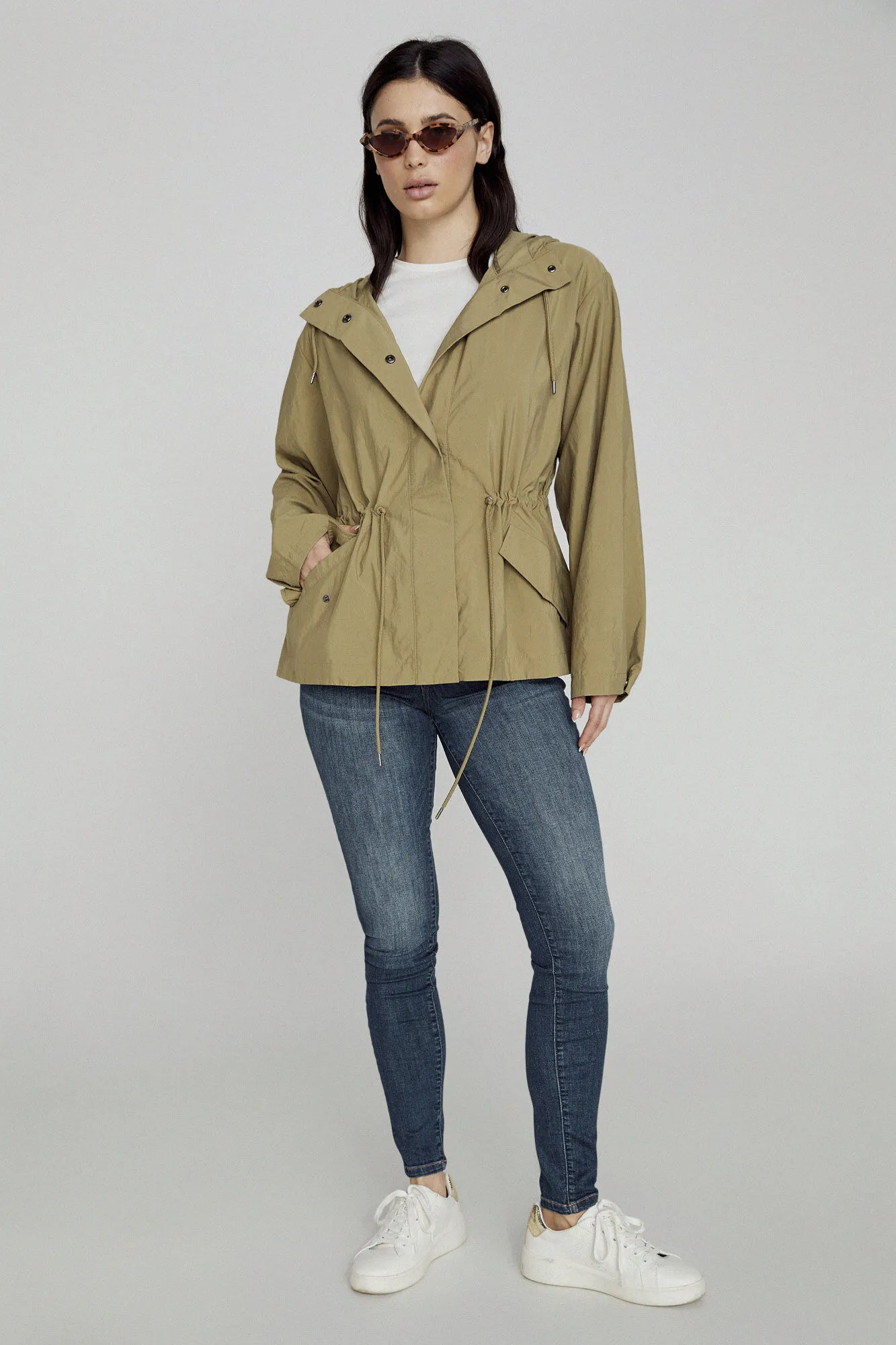 Only Parka con capucha