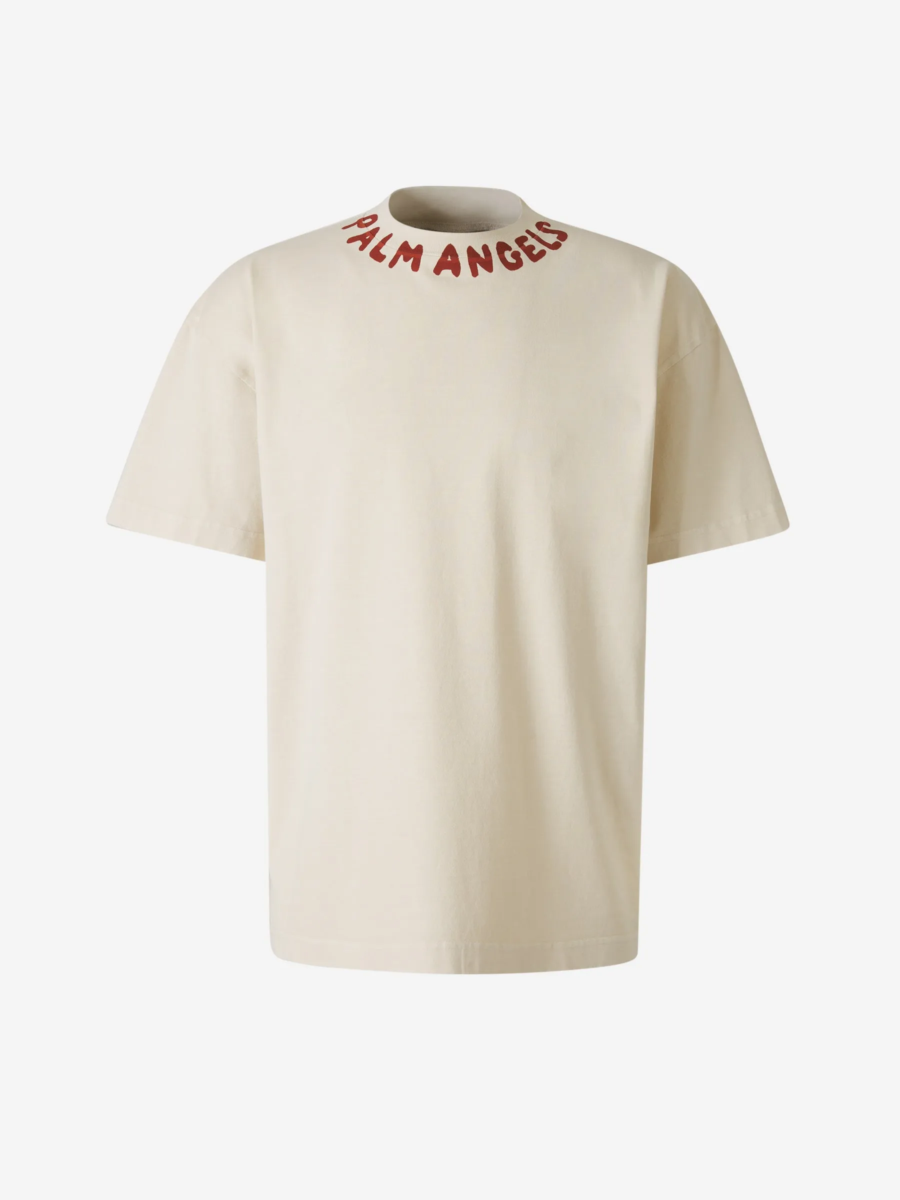 Palm Angels Camiseta Logo Estampado