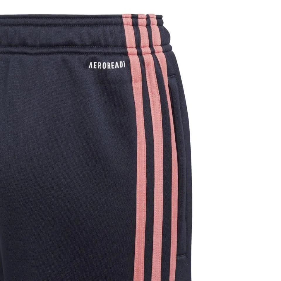 PANTALON ADIDAS NIÑA AZUL RAYAS ROSAS GN1463