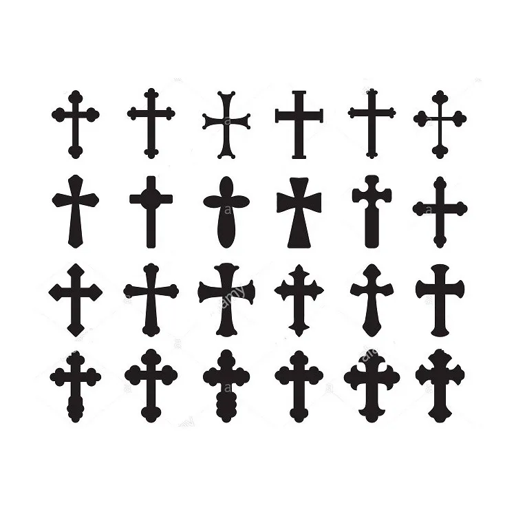 Pin de cruz con la forma que quieras en plata de ley