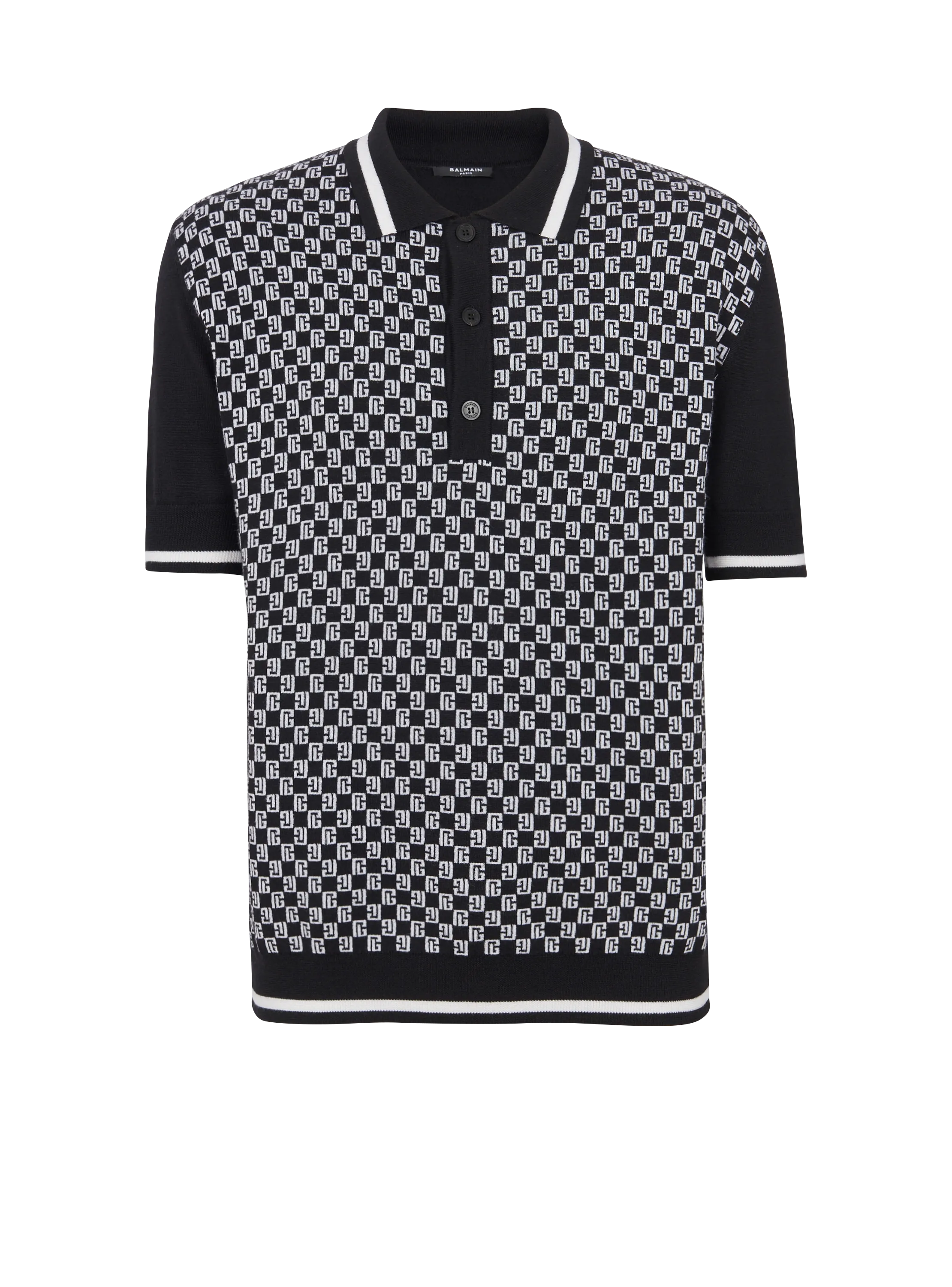 Polo con monograma mini