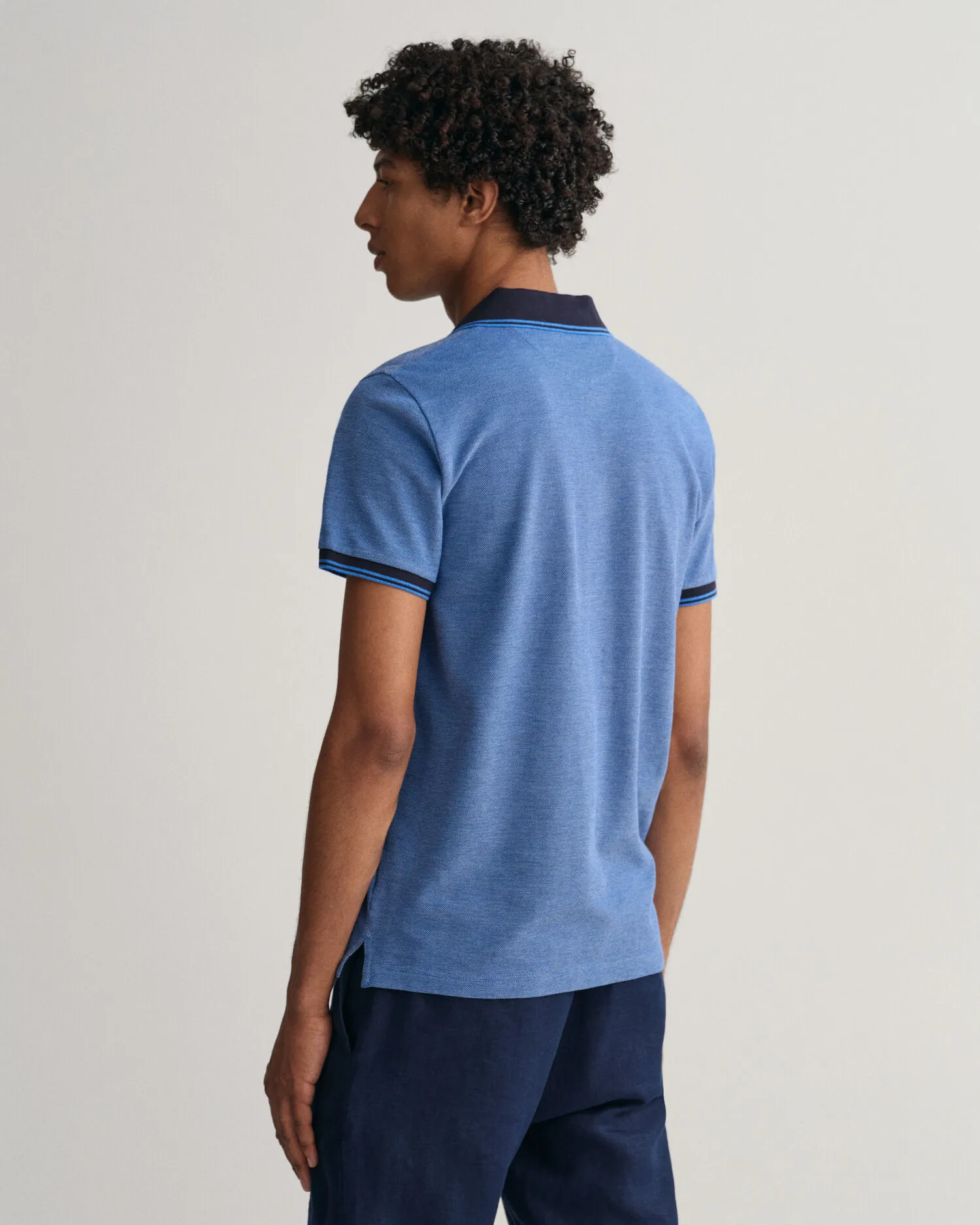 Polo de piqué Oxford en cuatro colores