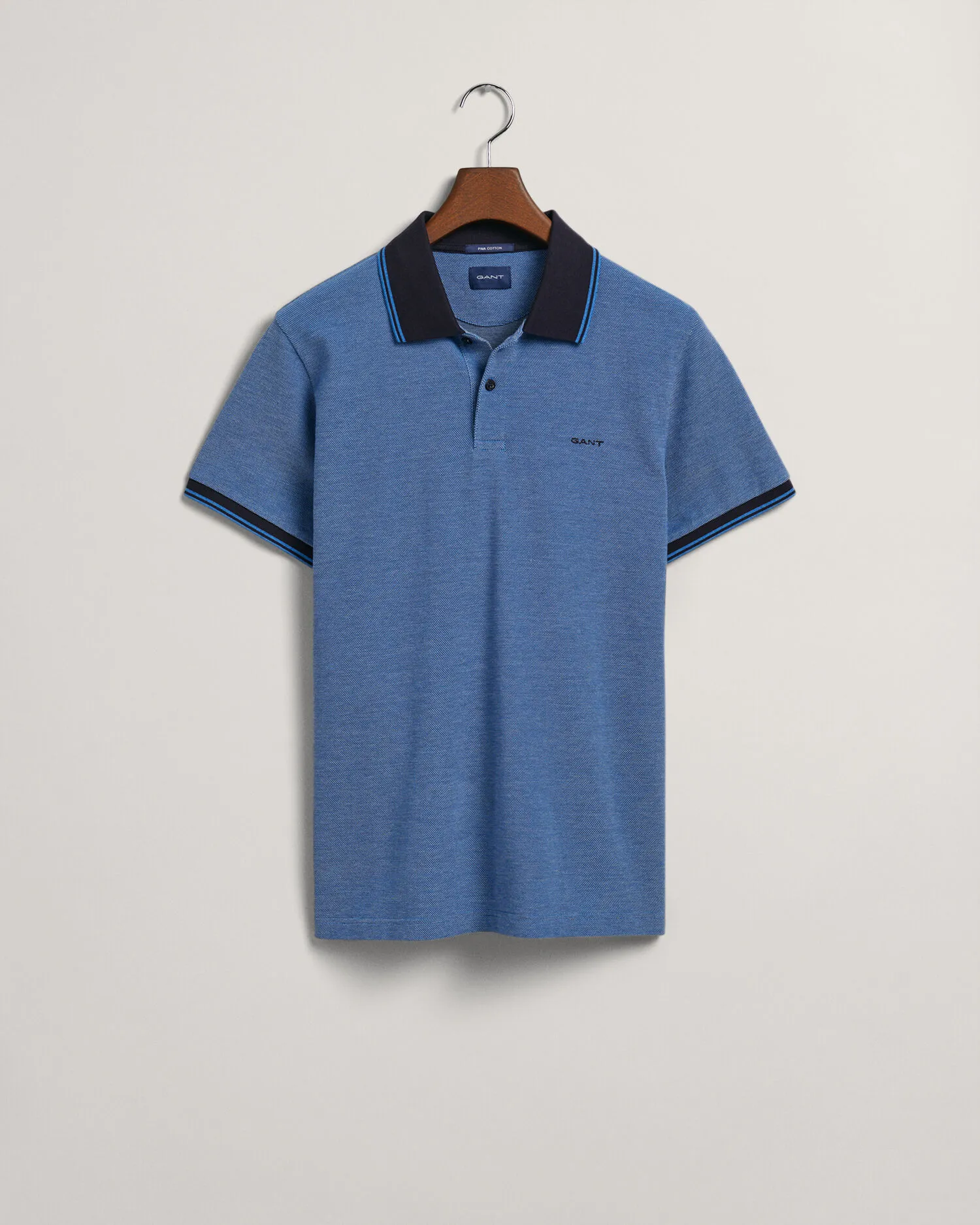 Polo de piqué Oxford en cuatro colores