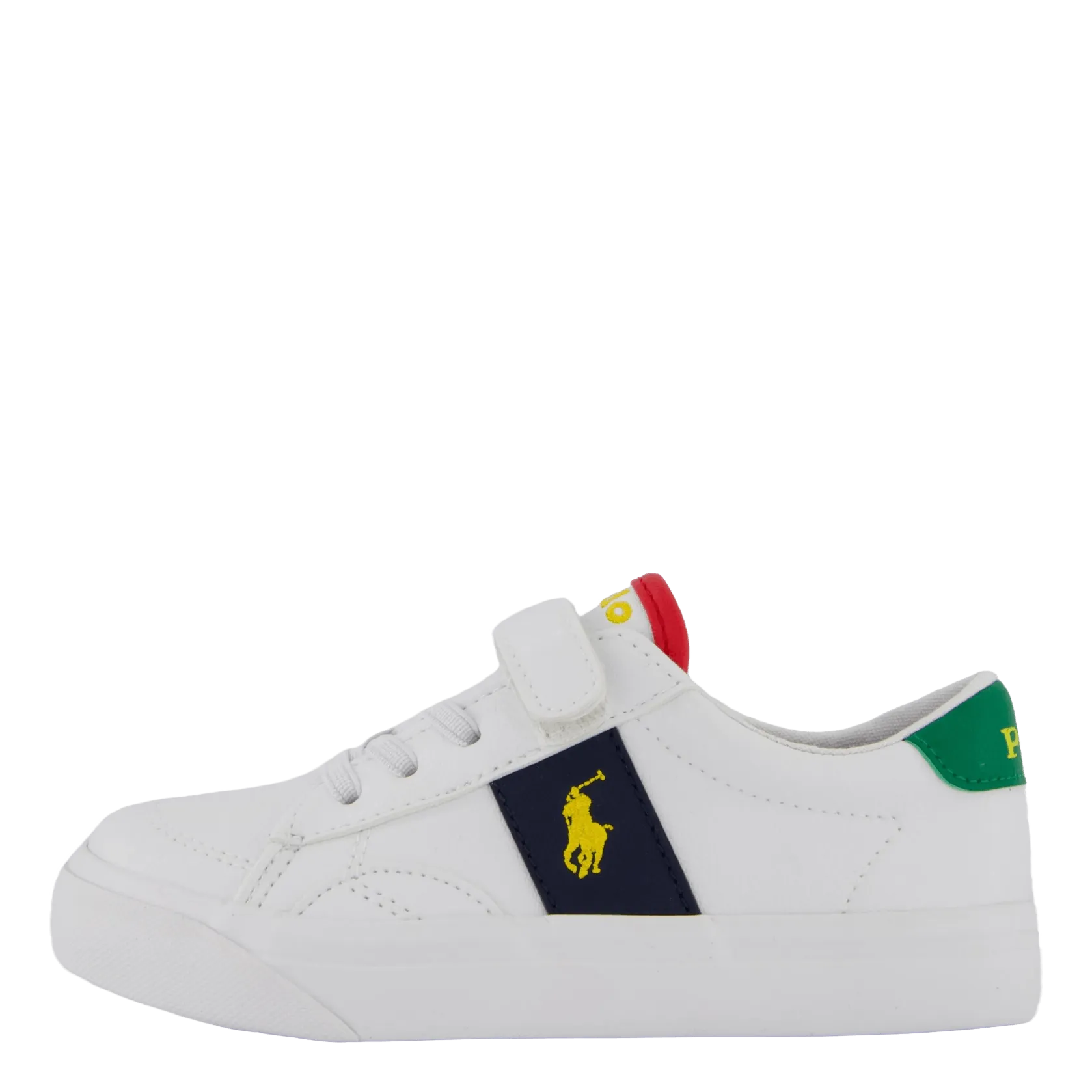 RALPH LAUREN ZAPATOS PARA NIñOS RYLEY PS TWHITE TUMBLED/NAVY/GREEN W/