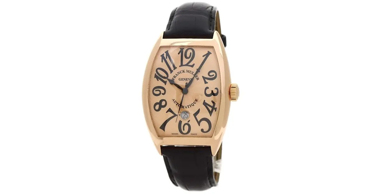 Reloj Franck Muller 8880 B SCDT Tonneau Curvex Fecha 