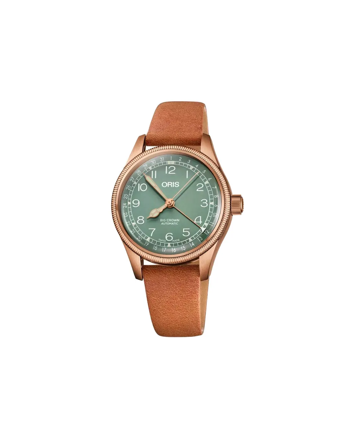 RELOJ ORIS BIG CROWN BRONZE POINTER DATE 01 754 7749 316707 5 17 66BR