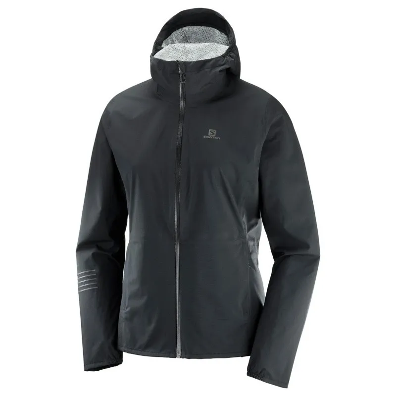 SALOMON LIGHTNING WP JKT W NEGRO