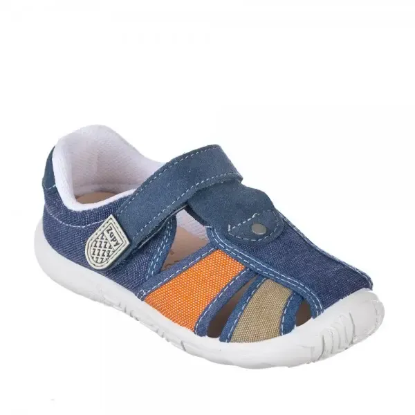 Sandalia lona combinada Zapy AG72138