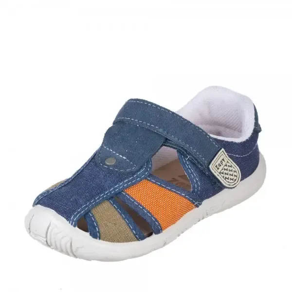 Sandalia lona combinada Zapy AG72138