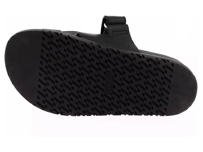 Sandalias Chipre Hermès 37 Negro 
