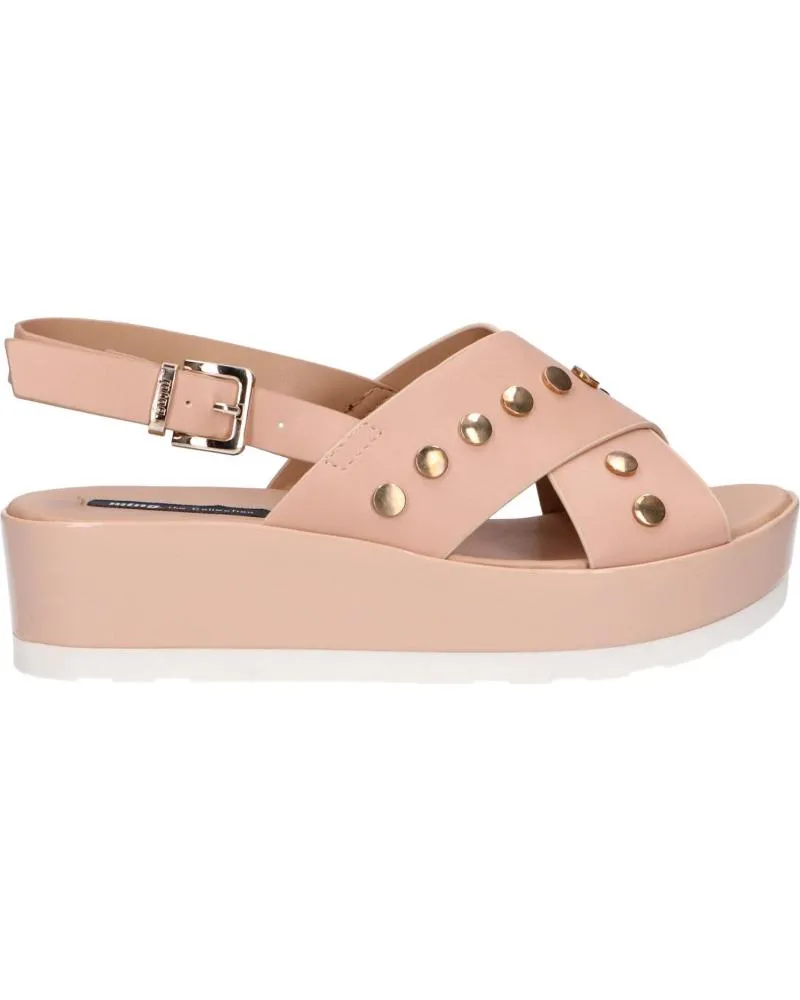 Sandalias de Mujer MTNG 58495 C38983 BASICO NUDE