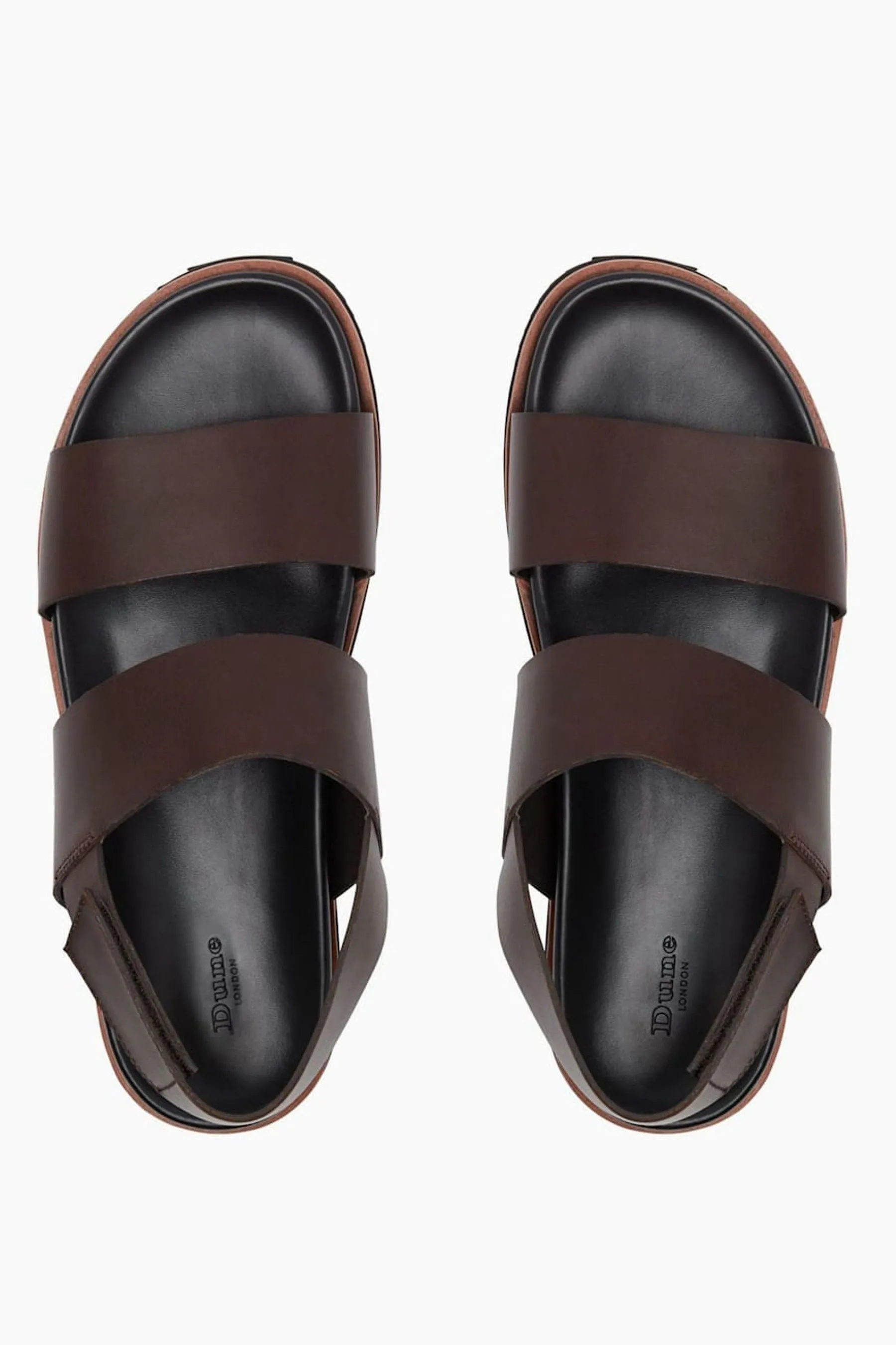 Sandalias de tiras de estilo utilitario Idda de Dune London