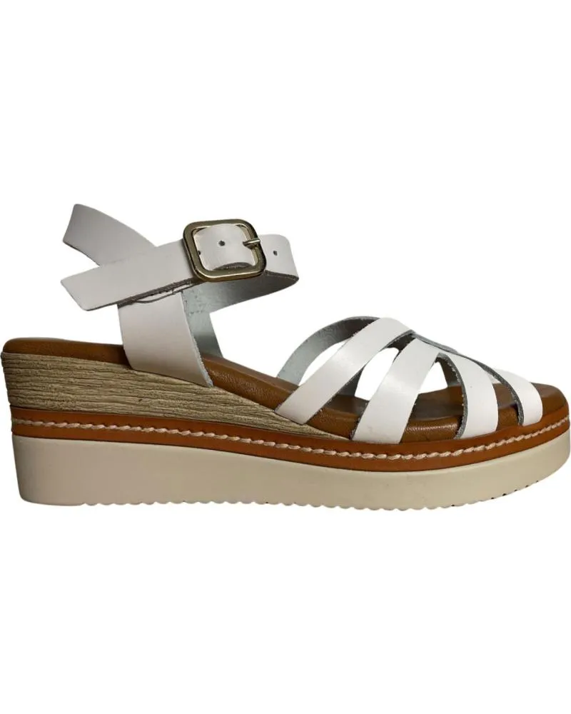 Sandalias RIVERA  de Mujer SANDALIA CUNA PARA MUJER 5542 COLOR  BLANCO