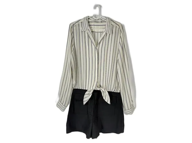 Sandro Mono Negro Blanco Multicolor 