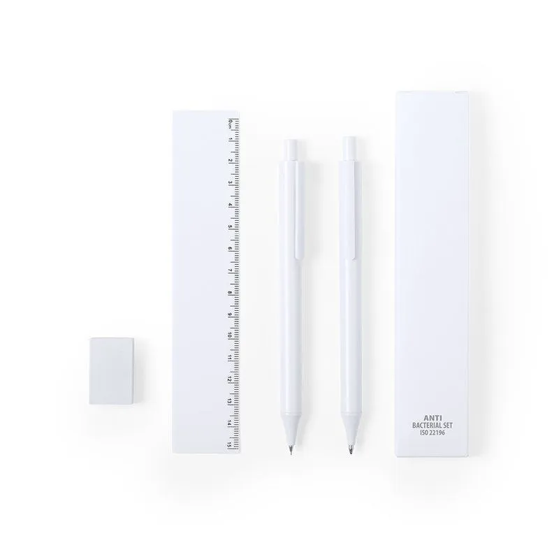 Set Antibacteriano Riply 4 Piezas. Bolígrafo. Portaminas: Minas 0,5 mm Incluidas
