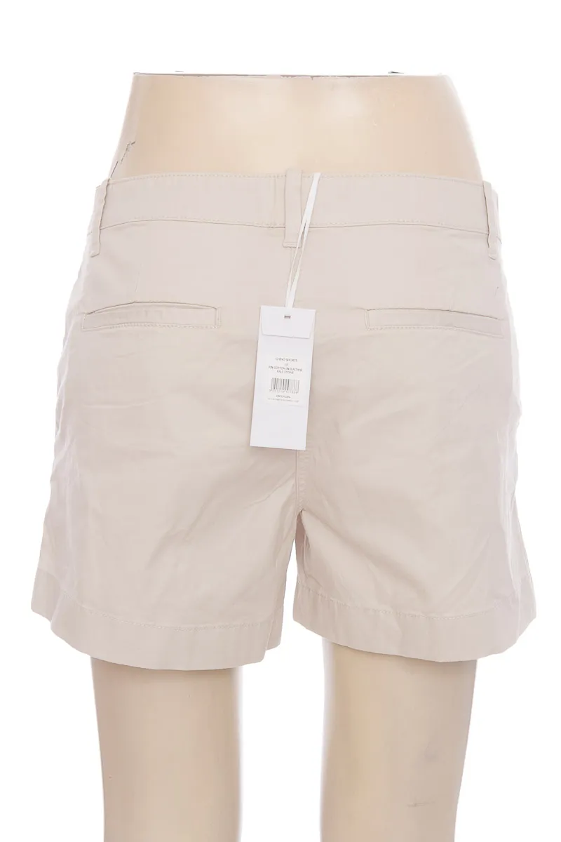 SHORT COLOR BEIGE  WHITE LABEL