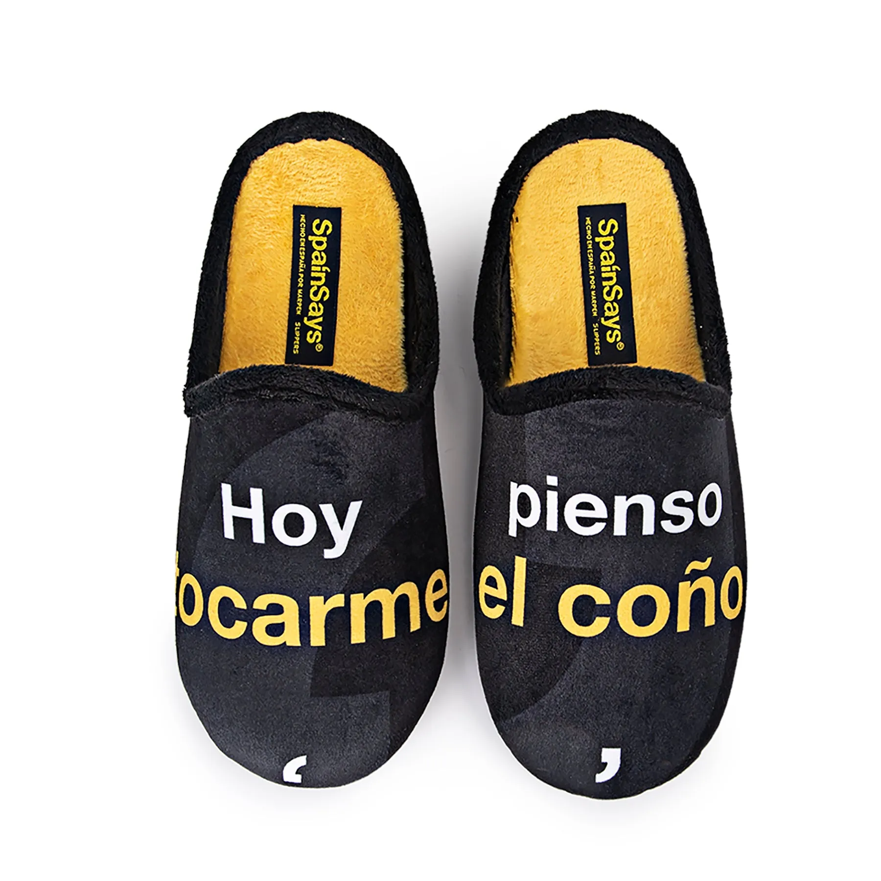 Slippers Hoy pienso tocarme el coo