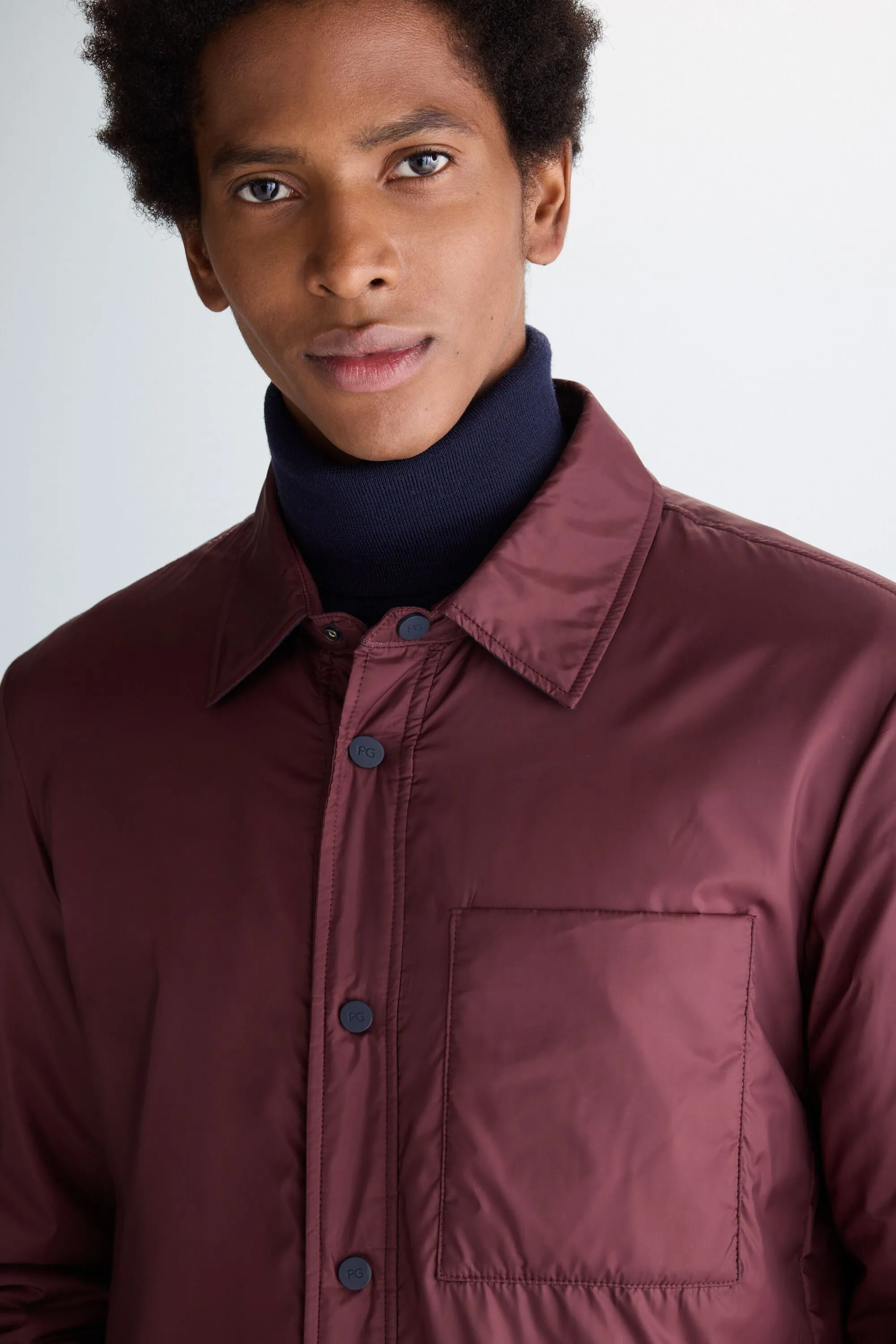 Sobrecamisa nylon acolchado Cinta PG