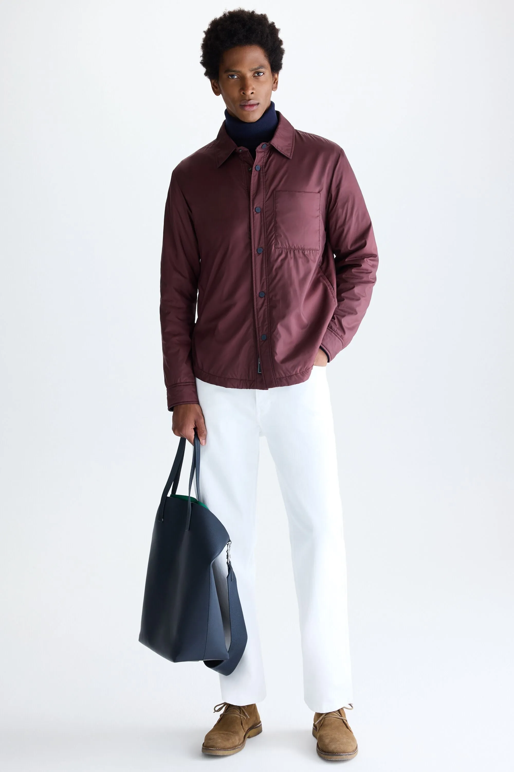 Sobrecamisa nylon acolchado Cinta PG