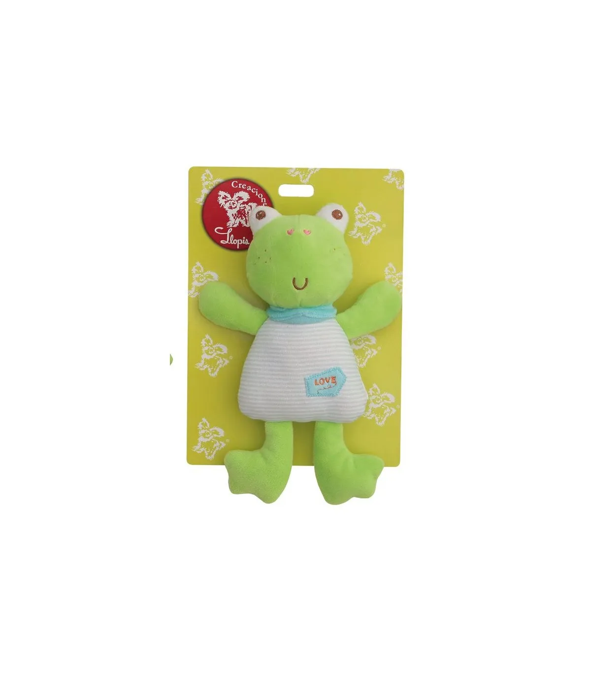 Sonajero Ranita Peluche