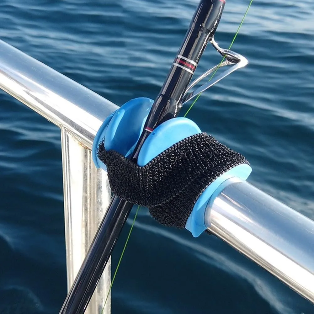 Soporte de silicona fiable para caña de pescar  construido para durar en condiciones marinas