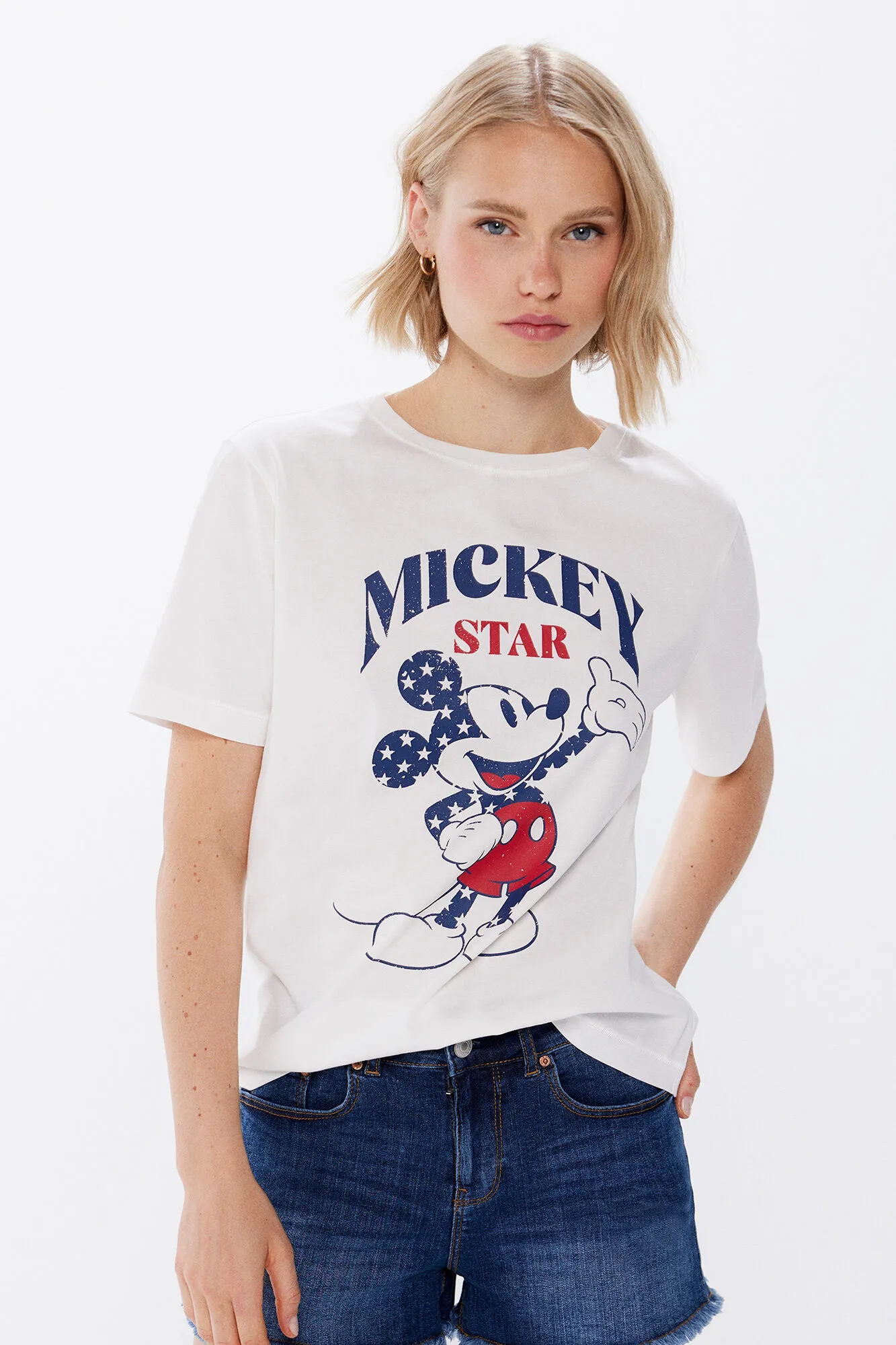 Springfield Camiseta "Mickey Mouse"USA