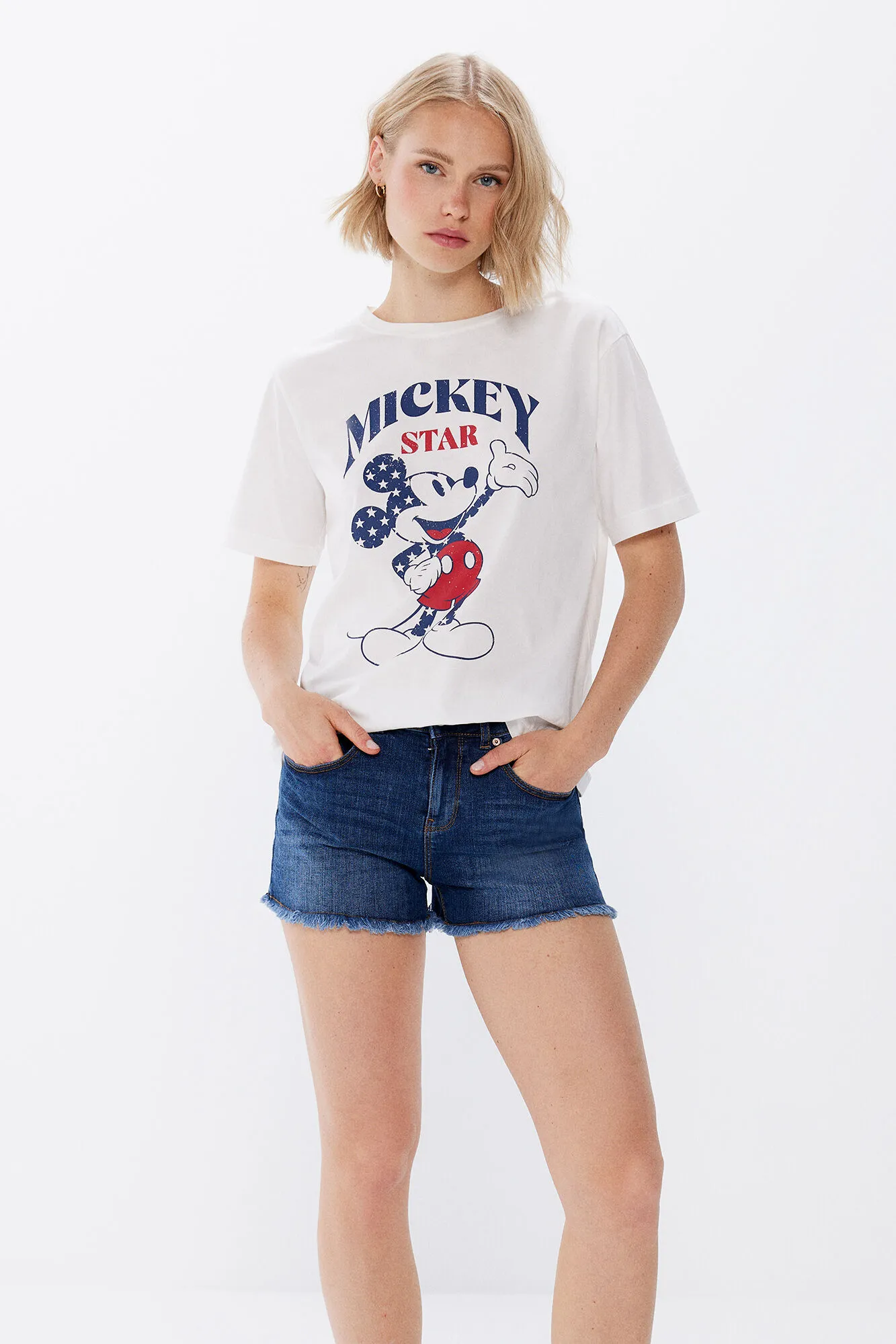 Springfield Camiseta "Mickey Mouse"USA