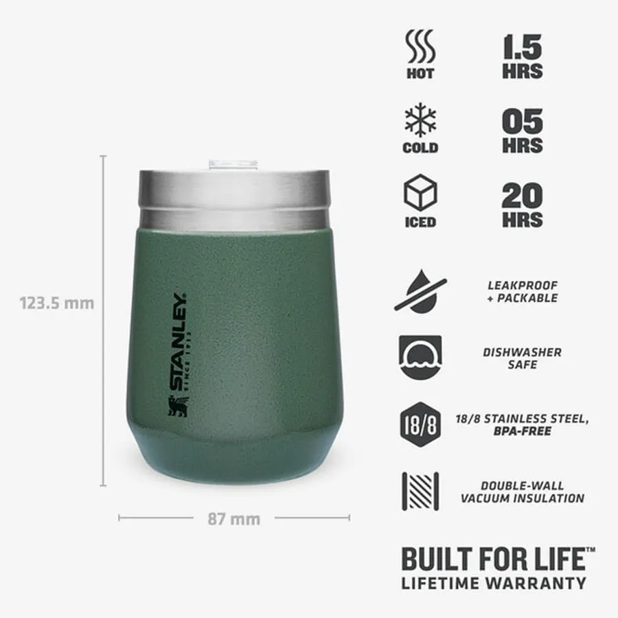 Stanley Adventure The Everyday GO Tumbler 290 ml Hammertone Green Universal