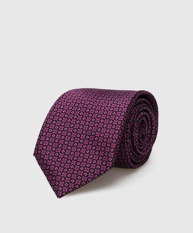Stefano Ricci Children's patterned silk tie