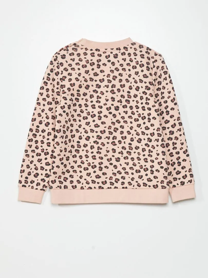 SUDADERA DE CHáNDAL  FáCIL DE PONER  ROSA
