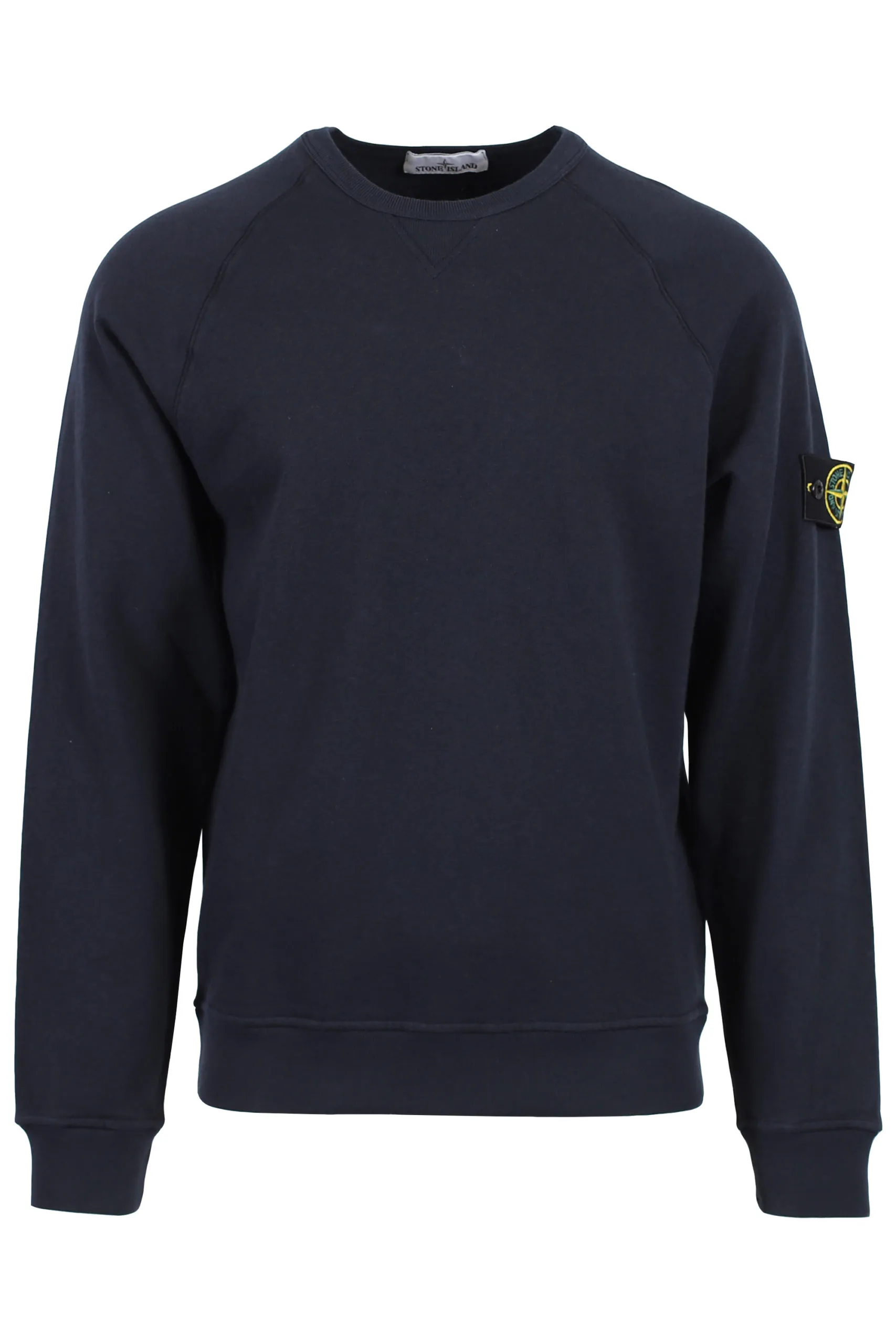 Sudadera de color azul marino con parche