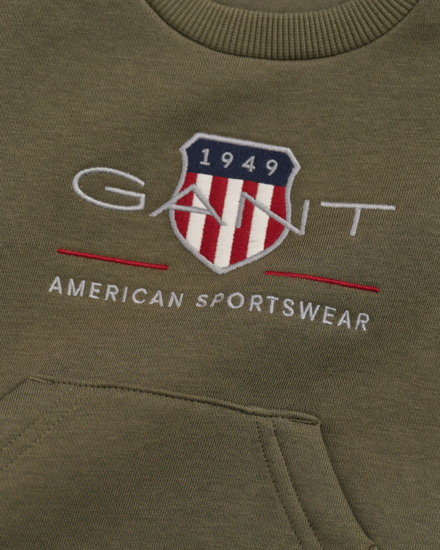 Sudadera de cuello redondo Archive Shield Baby