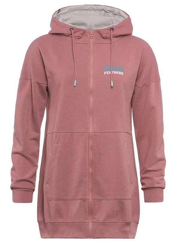 SUDADERA HORSEFEATHERS NAAVA ZIP  ASH ROSE  WOMEN´S