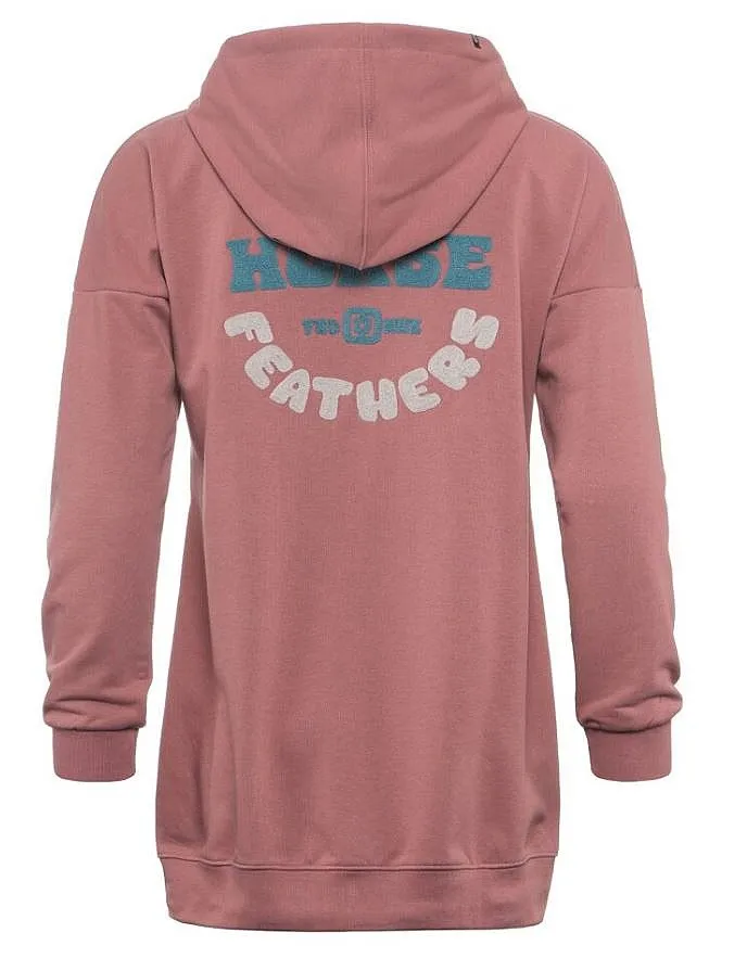 SUDADERA HORSEFEATHERS NAAVA ZIP  ASH ROSE  WOMEN´S