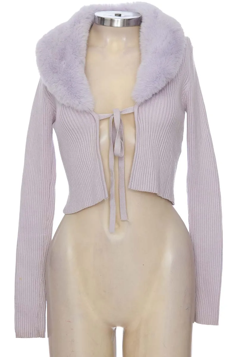 SWEATER COLOR MORADO  ZARA