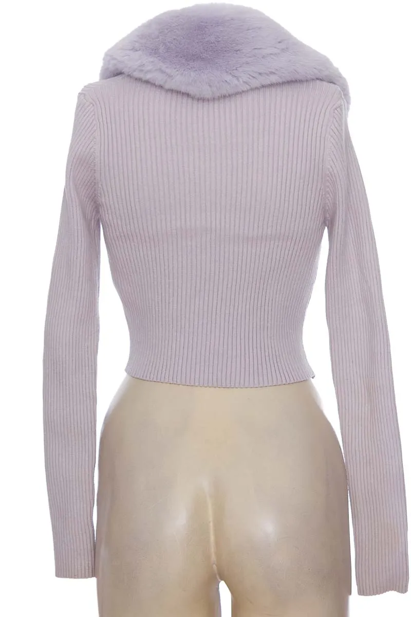 SWEATER COLOR MORADO  ZARA